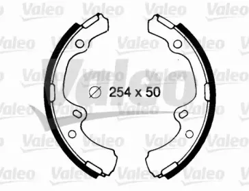 Комплект тормозных колодок VALEO купить