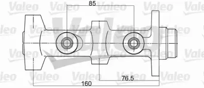 Главный тормозной цилиндр VALEO купить