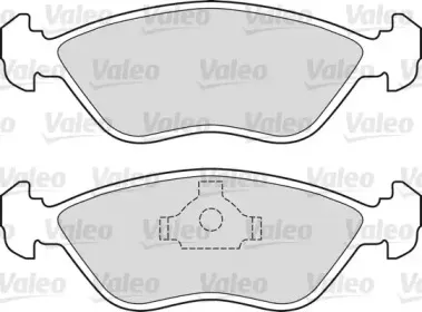 Комплект тормозных колодок, дисковый тормоз VALEO купить