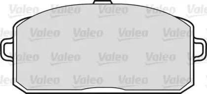 Комплект тормозных колодок, дисковый тормоз VALEO купить