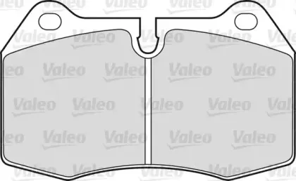 Комплект тормозных колодок, дисковый тормоз VALEO купить