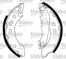 Комплект тормозных колодок VALEO купить