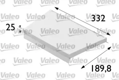 Фільтр салону VALEO купить