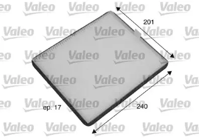 Фильтр, воздух во внутренном пространстве VALEO купить