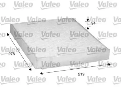 Фильтр, воздух во внутренном пространстве VALEO купить