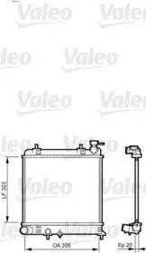 Радиатор, охлаждение двигателя VALEO купить