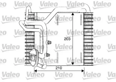 Испаритель, кондиционер VALEO купить