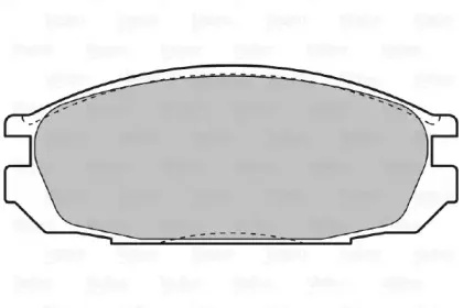 Комплект тормозных колодок, дисковый тормоз VALEO купить