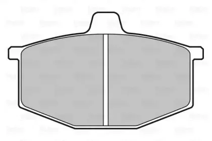 Комплект тормозных колодок, дисковый тормоз VALEO купить