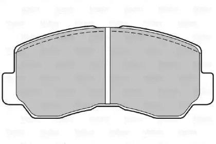 Комплект тормозных колодок, дисковый тормоз VALEO купить