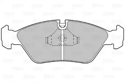 Комплект тормозных колодок, дисковый тормоз VALEO купить