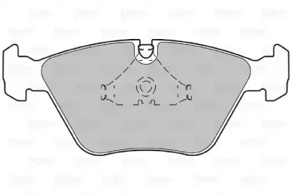 Комплект тормозных колодок, дисковый тормоз VALEO купить