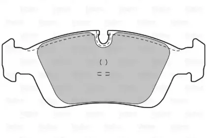 Комплект тормозных колодок, дисковый тормоз VALEO купить