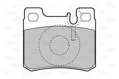 Комплект тормозных колодок, дисковый тормоз VALEO купить