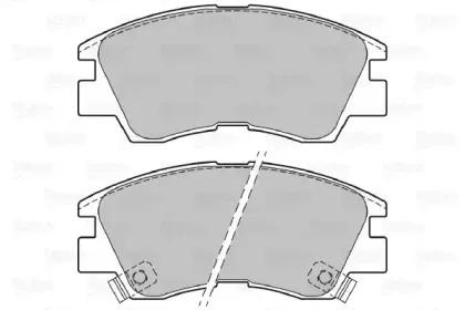 Комплект тормозных колодок, дисковый тормоз VALEO купить