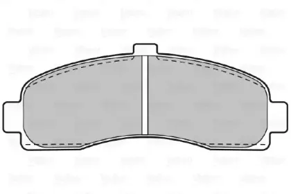Комплект тормозных колодок, дисковый тормоз VALEO купить