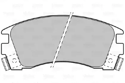 Комплект тормозных колодок, дисковый тормоз VALEO купить