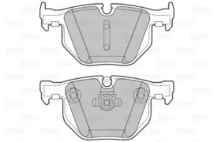 Комплект тормозных колодок, дисковый тормоз VALEO купить
