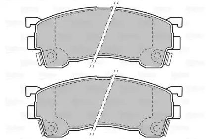 Комплект тормозных колодок, дисковый тормоз VALEO купить