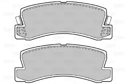 Комплект тормозных колодок, дисковый тормоз VALEO купить