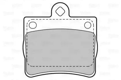 Комплект тормозных колодок, дисковый тормоз VALEO купить