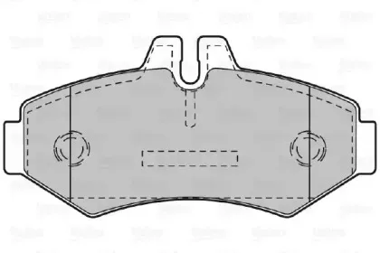 Комплект тормозных колодок, дисковый тормоз VALEO купить