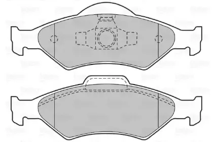 Комплект тормозных колодок, дисковый тормоз VALEO купить