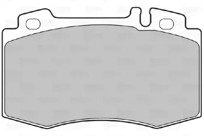 Комплект тормозных колодок, дисковый тормоз VALEO купить