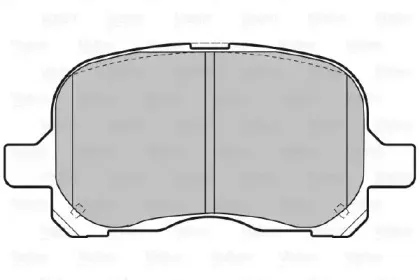 Комплект тормозных колодок, дисковый тормоз VALEO купить
