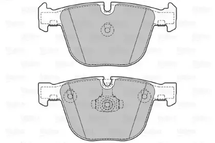 Комплект тормозных колодок, дисковый тормоз VALEO купить