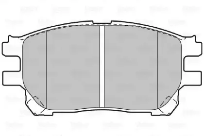 Комплект тормозных колодок, дисковый тормоз VALEO купить
