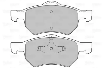 Комплект тормозных колодок, дисковый тормоз VALEO купить