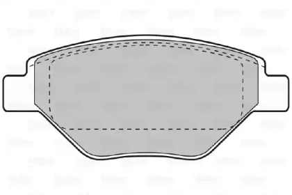Комплект тормозных колодок, дисковый тормоз VALEO купить