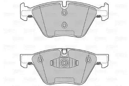 Комплект тормозных колодок, дисковый тормоз VALEO купить