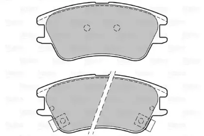 Комплект тормозных колодок, дисковый тормоз VALEO купить