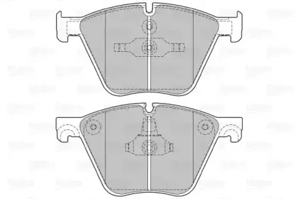 Комплект тормозных колодок, дисковый тормоз VALEO купить
