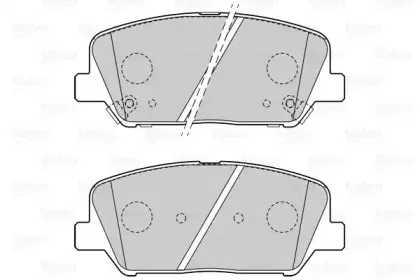 Комплект тормозных колодок, дисковый тормоз VALEO купить