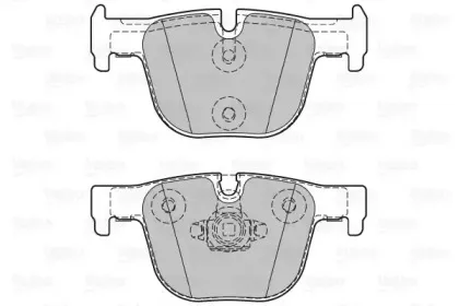 Комплект тормозных колодок, дисковый тормоз VALEO купить