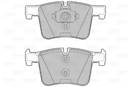 Комплект тормозных колодок, дисковый тормоз VALEO купить