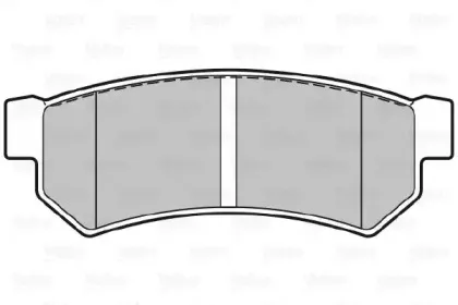 Комплект тормозных колодок, дисковый тормоз VALEO купить