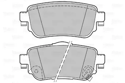 Комплект тормозных колодок, дисковый тормоз VALEO купить