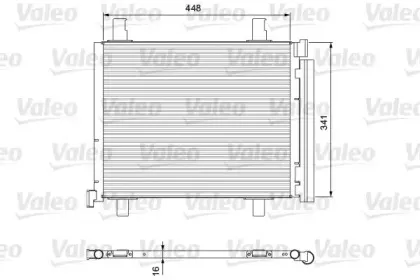 Конденсатор, кондиционер VALEO купить