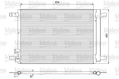 Конденсатор, кондиционер VALEO купить