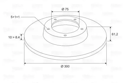Тормозной диск VALEO купить