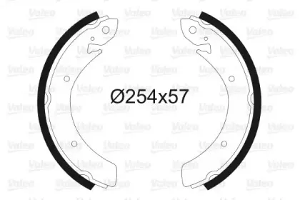 Комплект тормозных колодок VALEO купить