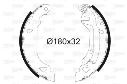 Комплект тормозных колодок VALEO купить