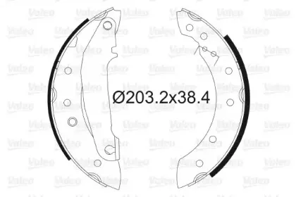 Комплект тормозных колодок VALEO купить