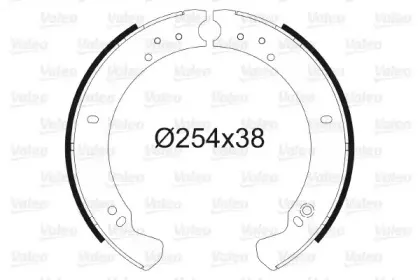 Комплект тормозных колодок VALEO купить