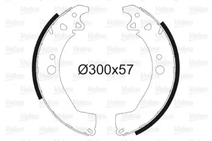 Комплект тормозных колодок VALEO купить