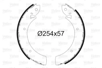 Комплект тормозных колодок VALEO купить